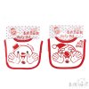 P5164-X: Red Christmas Bib